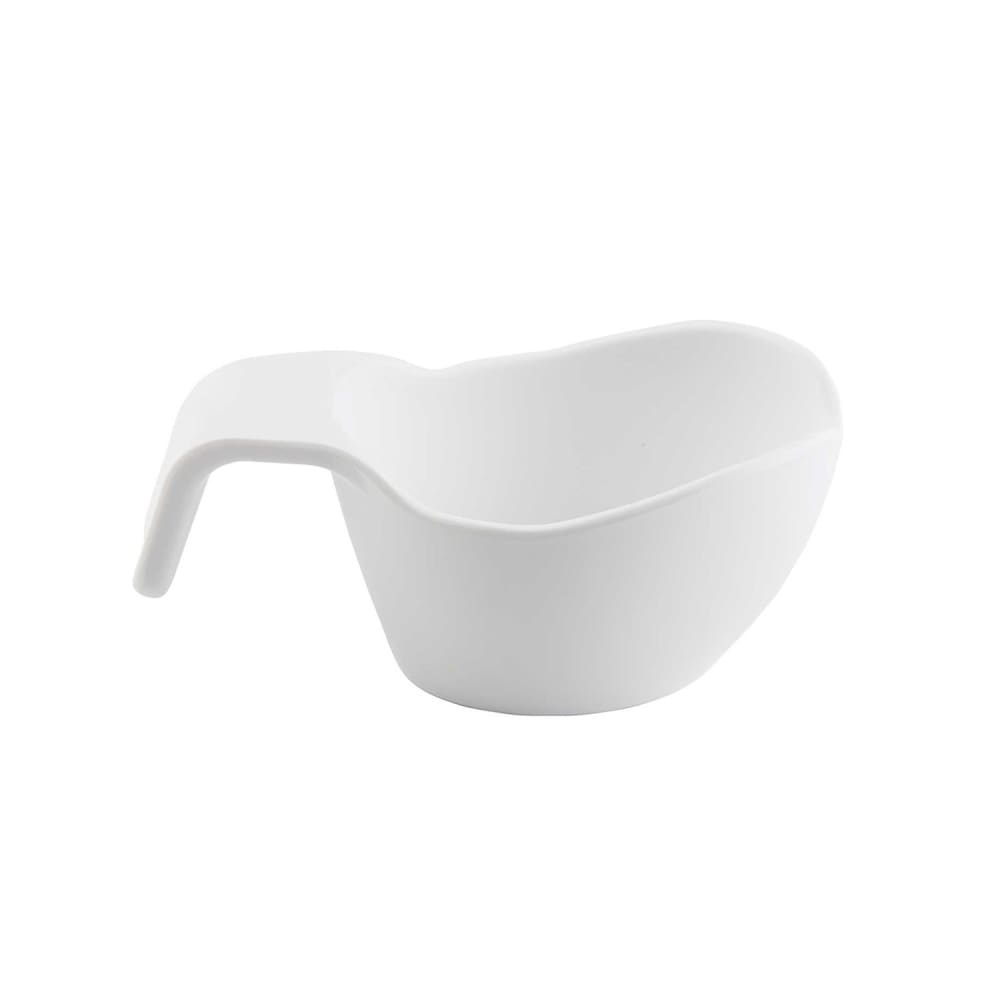 Tablecraft 11678 5 oz Sauce Boat - Melamine, White