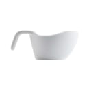 Tablecraft 11679 8 oz Sauce Boat - Melamine, White thumbnail 2
