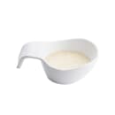 Tablecraft 11679 8 oz Sauce Boat - Melamine, White thumbnail 6