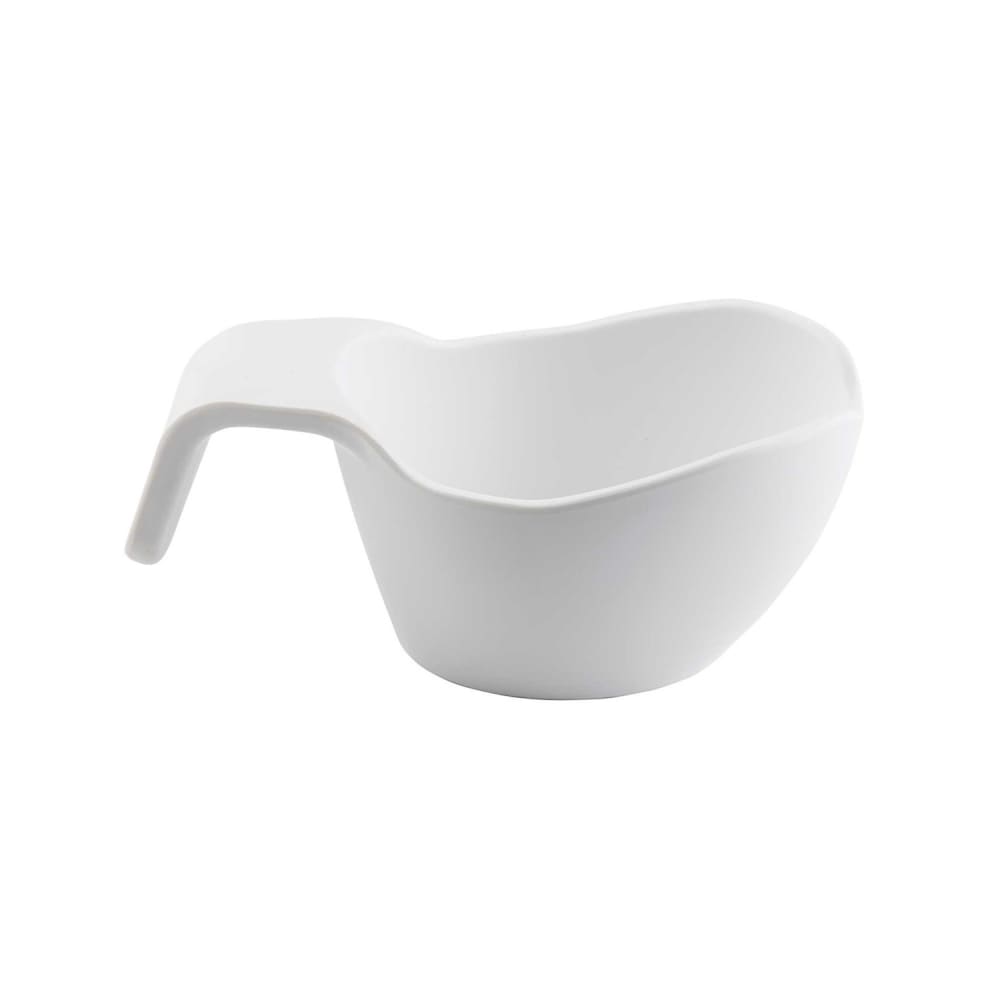 Tablecraft 11680 12 oz Sauce Boat - Melamine, White