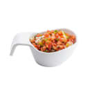 Tablecraft 11680 12 oz Sauce Boat - Melamine, White thumbnail 6