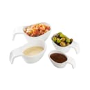 Tablecraft 11680 12 oz Sauce Boat - Melamine, White thumbnail 7