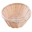 Tablecraft 1171W Handwoven Basket, 7 x 5 x 2", Polypropylene Cord, Oval thumbnail 3