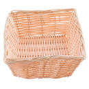 Tablecraft 1172W Handwoven Basket, 9" x 6" x 2 1/2", Rectangular, Natural thumbnail 5