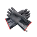 Tablecraft 11735 13 3/4" High Heat Gloves - Black thumbnail 2