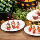 Tablecraft 11759 4 1/2" Bamboo Watermelon Pick, Yellow thumbnail 6