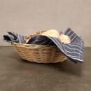 Tablecraft 1175W Woven Basket, 8 1/2 x 2 1/4", Round, Polypropylene Cord, Natural thumbnail 4