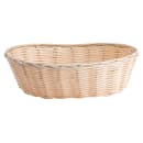 Tablecraft 1176W Woven Basket, 10", Oval, Natural thumbnail 2