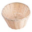 Tablecraft 1176W Woven Basket, 10", Oval, Natural thumbnail 4
