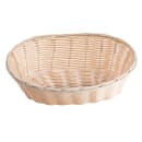Tablecraft 1176W Woven Basket, 10", Oval, Natural thumbnail 5