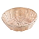 Tablecraft 1177W Handwoven Basket, 7 x 2", Polypropylene Cord, Round thumbnail 2