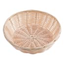 Tablecraft 1177W Handwoven Basket, 7 x 2", Polypropylene Cord, Round thumbnail 3