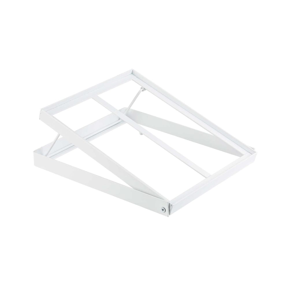 Tablecraft 11797 Display Frame for Gastronorm Crates - 11 1/2" x 13 1/2", Steel, White