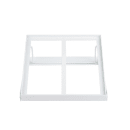 Tablecraft 11797 Display Frame for Gastronorm Crates - 11 1/2" x 13 1/2", Steel, White thumbnail 2