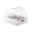 Tablecraft 11797 Display Frame for Gastronorm Crates - 11 1/2" x 13 1/2", Steel, White thumbnail 3