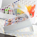 Tablecraft 11797 Display Frame for Gastronorm Crates - 11 1/2" x 13 1/2", Steel, White thumbnail 6