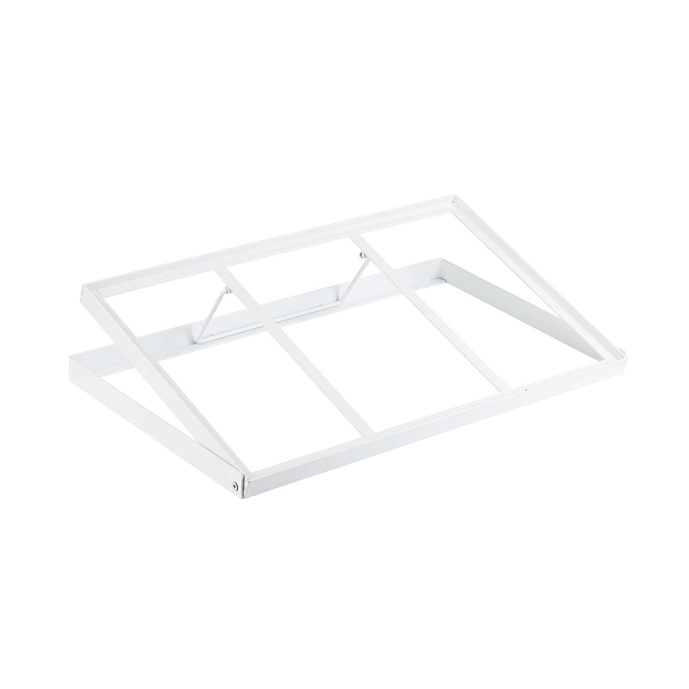 Tablecraft 11798 Display Frame for Gastronorm Crates - 22" x 13 1/2", Steel, White