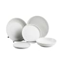 Tablecraft 11803 7 1/2" Round Terra Collection™ Plate - Melamine, White thumbnail 3