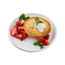 Tablecraft 11803 7 1/2" Round Terra Collection™ Plate - Melamine, White thumbnail 4