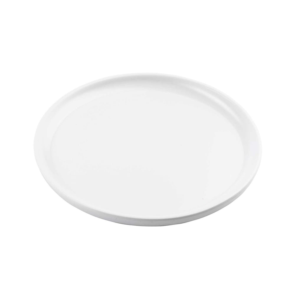 Tablecraft 11804 9" Round Terra Collection™ Plate - Melamine, White