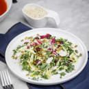 Tablecraft 11804 9" Round Terra Collection™ Plate - Melamine, White thumbnail 5