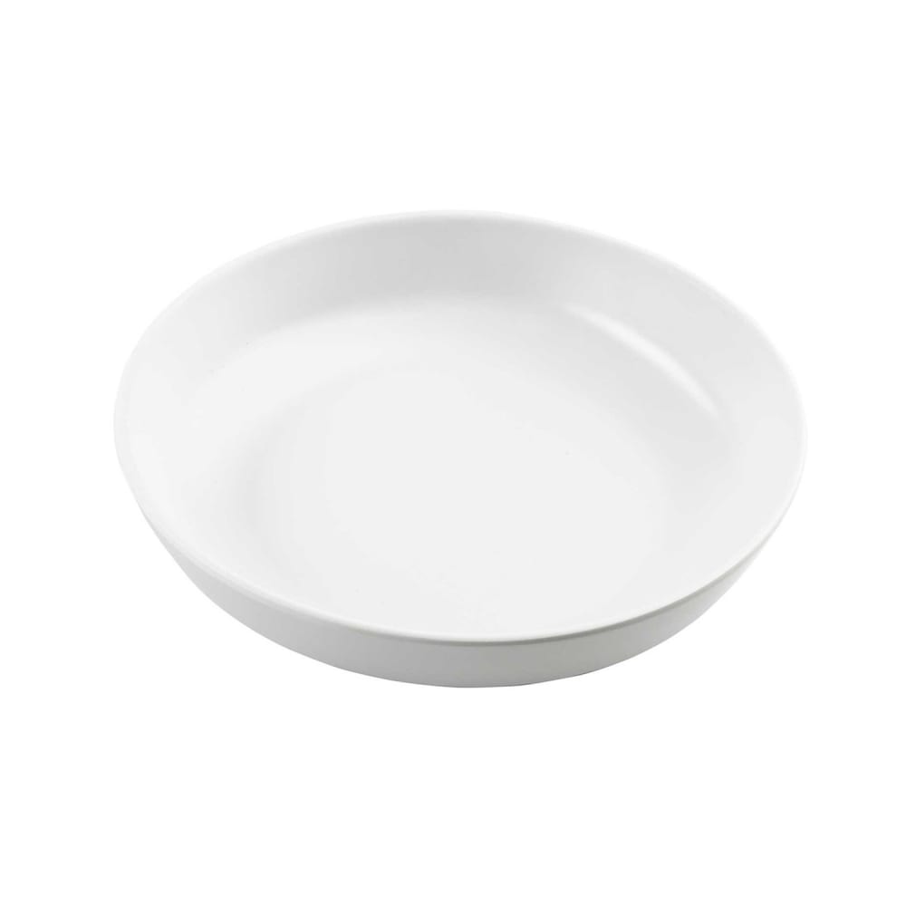 Tablecraft 11807 48 oz Round Melamine Serving Bowl, White