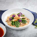 Tablecraft 11807 48 oz Round Melamine Serving Bowl, White thumbnail 5