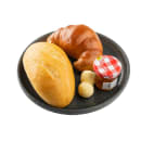 Tablecraft 11808 7 1/2" Round Terra Collection™ Plate - Melamine, Gray thumbnail 4