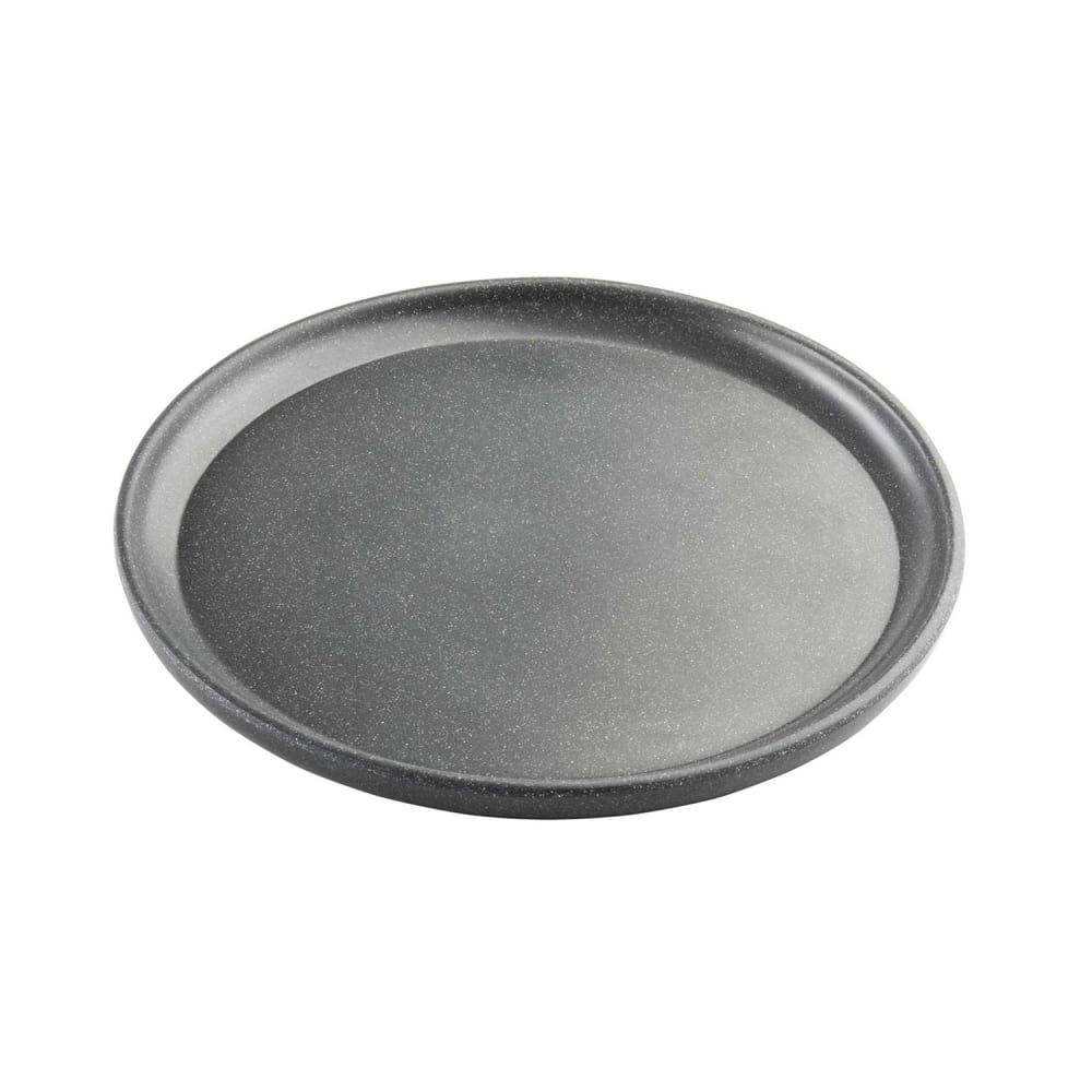 Tablecraft 11809 9" Round Terra Collection™ Plate - Melamine, Gray