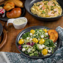 Tablecraft 11809 9" Round Terra Collection™ Plate - Melamine, Gray thumbnail 6