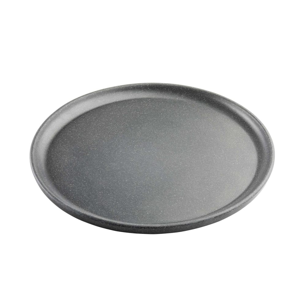 Tablecraft 11810 11" Round Terra Collection™ Plate - Melamine, Gray