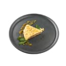 Tablecraft 11810 11" Round Terra Collection™ Plate - Melamine, Gray thumbnail 4