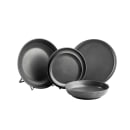 Tablecraft 11811 24 oz Round Melamine Serving Bowl, Gray thumbnail 3