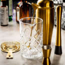 Tablecraft 11814 8 1/8" Muddler w/ Plastic Tip - Stainless Steel, Gold thumbnail 6