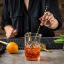 Tablecraft 11816 11" Bar Spoon w/ Muddler End, Gold thumbnail 7