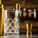 Tablecraft 11817 Double Jigger - 1/2 oz & 1 oz, Stainless Steel, Gold thumbnail 6