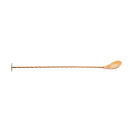 Tablecraft 11821 11" Bar Spoon w/ Muddler End, Bronze thumbnail 2