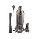 Tablecraft 11826 11" Bar Spoon w/ Muddler End, Gunmetal thumbnail 4