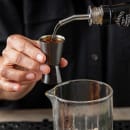 Tablecraft 11827 Double Jigger - 1/2 oz & 1 oz, Stainless Steel, Gunmetal thumbnail 3