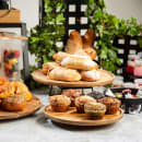 Tablecraft 11828 13" Lazy Susan - Acacia Wood thumbnail 7