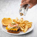 Tablecraft 11832 7 1/2"H Salt & Pepper Mill Set - Acrylic, Clear thumbnail 5