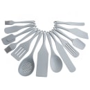 Tablecraft 11834 12 1/2" Spatula - Silicone, Gray thumbnail 4