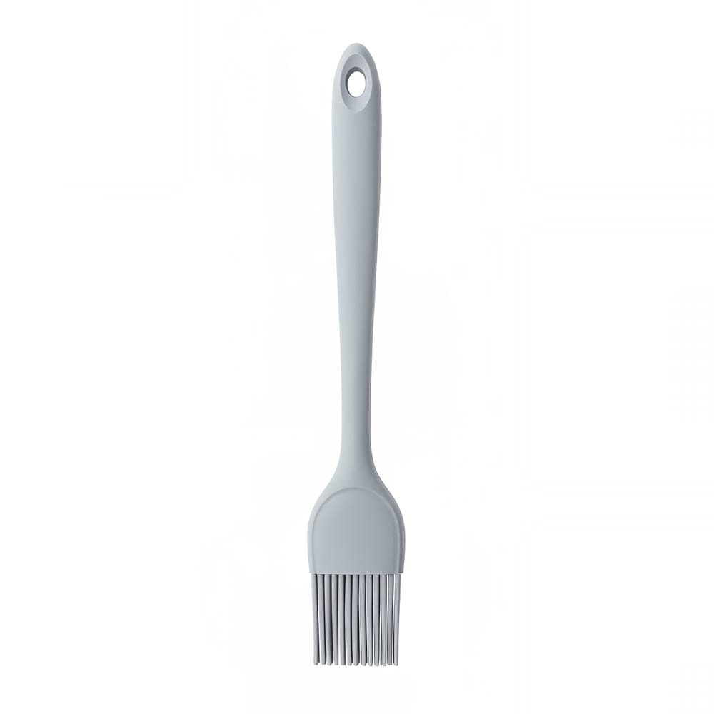 Tablecraft 11841 8 1/4" Basting Brush - Silicone, Gray