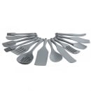 Tablecraft 11841 8 1/4" Basting Brush - Silicone, Gray thumbnail 5