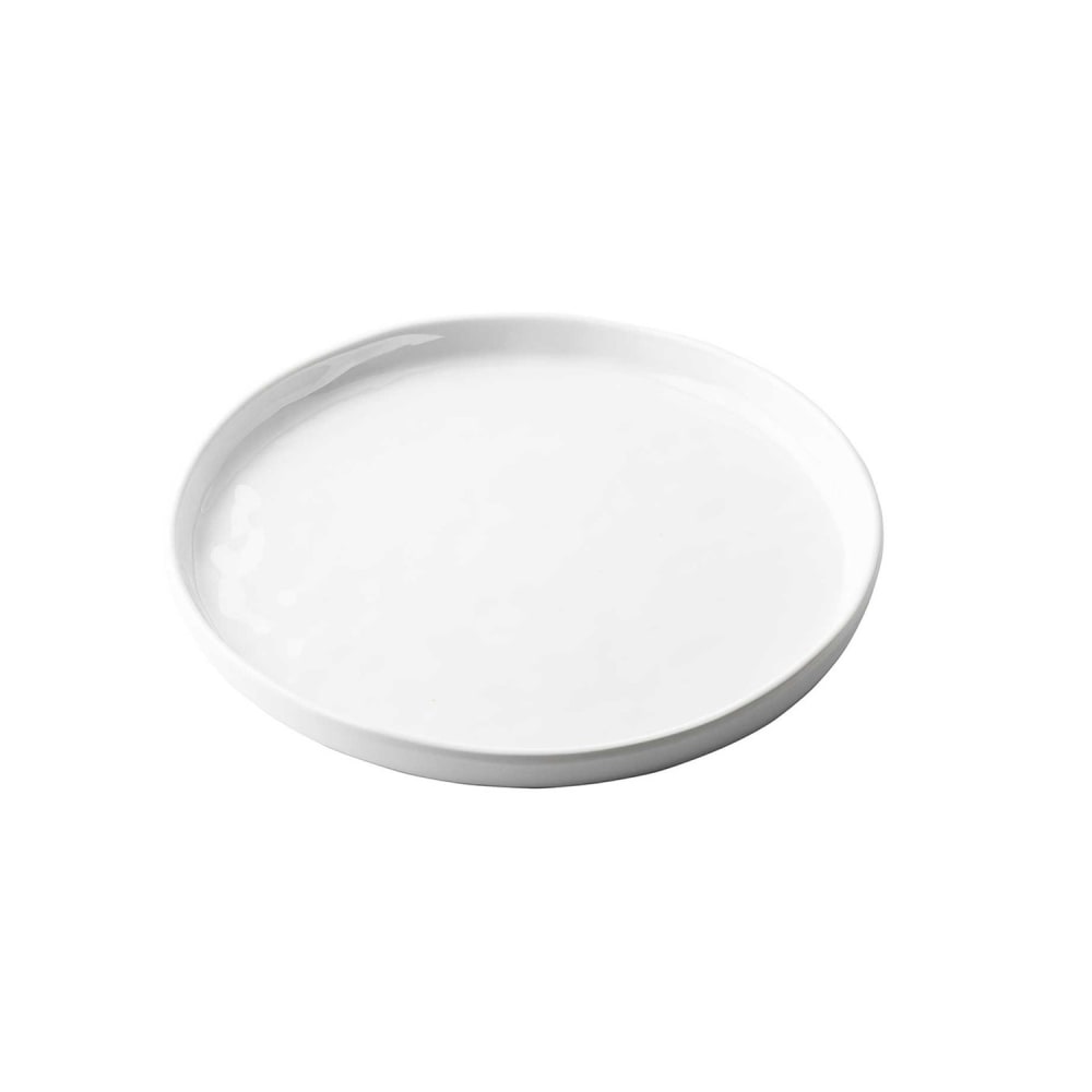 Tablecraft 11862 7 1/2" Round Terra Collection™ Plate - Melamine, White