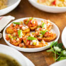 Tablecraft 11862 7 1/2" Round Terra Collection™ Plate - Melamine, White thumbnail 7