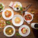 Tablecraft 11863 9" Round Terra Collection™ Plate - Melamine, White thumbnail 7