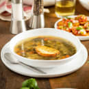 Tablecraft 11864 11" Round Terra Collection™ Plate - Melamine, White thumbnail 6