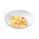 Tablecraft 11865 24 oz Round Melamine Serving Bowl, White thumbnail 4