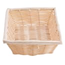 Tablecraft 1187W Handwoven Basket, 10 x 7 1/4 x 2 3/4", Polypropylene Cord thumbnail 3